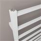 Tuscan Square Towel Rail 800 x 500 Gloss White