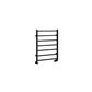 Tuscan Square Towel Rail 800 x 600 Matt Black