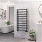 Tuscan Square Towel Rail 1200 x 600 Matt Black