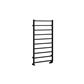 Tuscan Square Towel Rail 1200 x 600 Matt Black