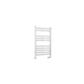 Defford 800 x 500mm Towel Rail Gloss White