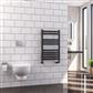 Defford 800 x 500mm Towel Rail Matt Anthracite