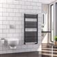 Defford 1200 x 600mm Towel Rail Matt Anthracite