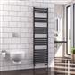 Defford 1800 x 500mm Towel Rail Matt Anthracite