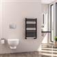 Defford 800 x 500mm Towel Rail Matt Black