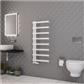 Platani 1150 x 500mm Towel Rail Matt White