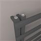 Platani 1150 x 500mm Towel Rail Matt Anthracite