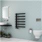 Platani 800 x 600mm Towel Rail Matt Black