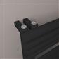 Reinbach 800 x 500mm Towel Rail Matt Black