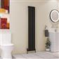 Deddington 1800 x 310 Radiator Matt Black