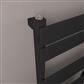 Deddington 800 x 500 Towel Rail Matt Black