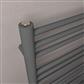 Corinium Round 800 x 500 Towel Rail Matt Anthracite