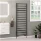 Tuscan Round 1800 x 600 Towel Rail Matt Anthracite