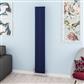 Withington 1800 x 280 Aluminium Radiator Matt Cobalt Blue