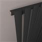 Tunstall 1800 x 350 Radiator Matt Black