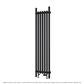 Lambourne 1800 x 420 Radiator Matt Black