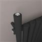 Lambourne 1800 x 420 Radiator Matt Black