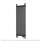 Lambourne 1800 x 540 Radiator Matt Black