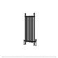 Lambourne 1200 x 420 Radiator Matt Black