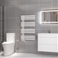 Hurley 1000 x 600 Towel Rail Matt White