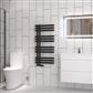 Hurley 1000 x 500 Towel Rail Matt Black