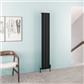 Malmesbury 1800 x 280 Aluminium Radiator Matt Black