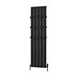 Malmesbury 1800 x 470 Aluminium Radiator Matt Black