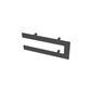 Addington Double Flat Style Towel Hanger 366mm Matt Anthracite