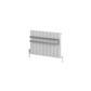 Universal Double Flat Style Towel Hanger 850mm Chrome