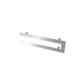 Universal Double Flat Style Towel Hanger 565mm Chrome