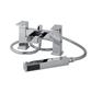 Camborne Bath Shower Mixer (BSM) Tap with Handset Chrome