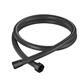 1.5m PVC Shower Hose - Matt Smooth Black