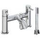 Meriden Bath Shower Mixer Tap with Handset, Hose and Holder Chrome